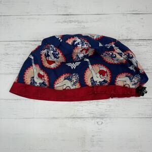 Wonder‎ Woman Euro Style Scrub Hospital Cap Hat Nurse OR Tech